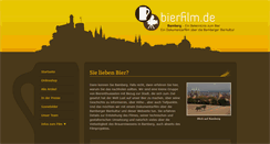 Desktop Screenshot of bierfilm.de